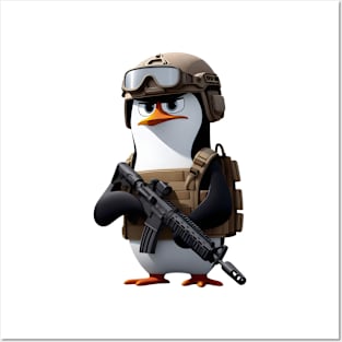 Tactical penguin Posters and Art